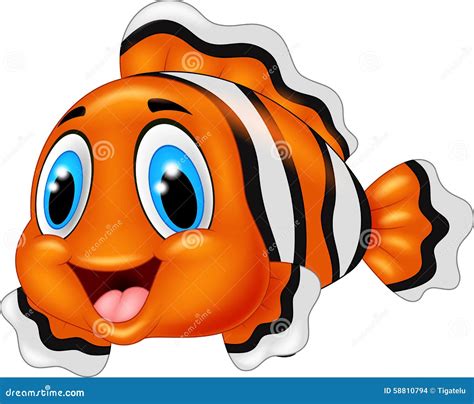 Clown Fish Illustration