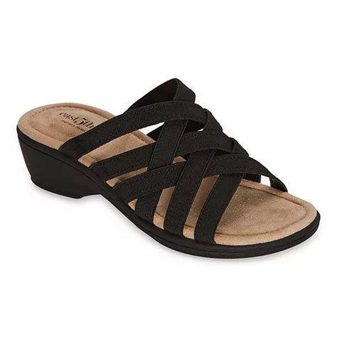 East 5th Womens Irma Wedge Sandals