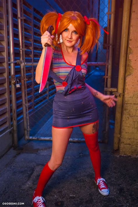 Model Darshelle Stevens Darshellestevens In Cosplay Chucky From