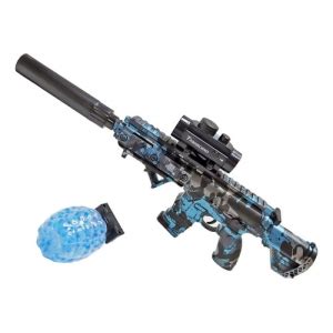 Rifle El Trico Completo Orbeez M Bolinhas Em Gel Camuflado Azul