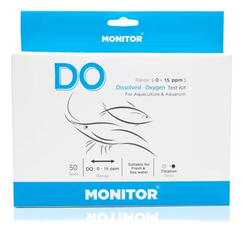 Kit De Prueba De Oxígeno Disuelto Para Monitor 50 Pruebas Meses sin