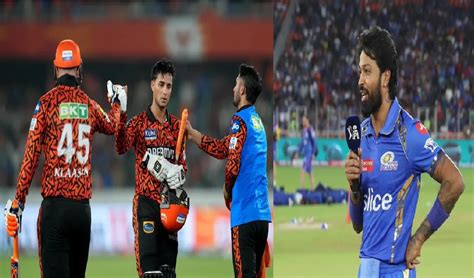 Ipl 2024 Srh Vs Mi सनराइजर्स हैदराबाद ने मुंबई को 31 रन से दी मात