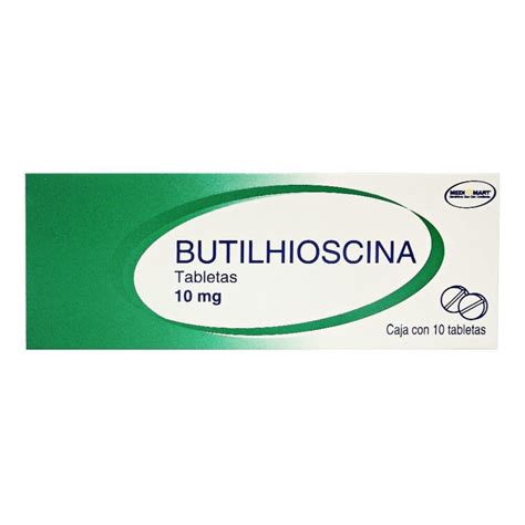 Butilhioscina Medi Mart 10 Mg 10 Tabletas Walmart