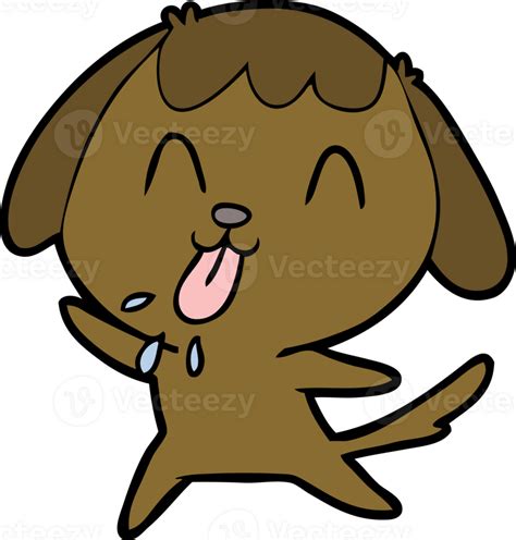 Linda Dibujos Animados Perro Dibujo 46958267 Png