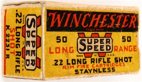 Item 20055 Ended 2024 05 31 23 11 01 Winchester Super Speed 22