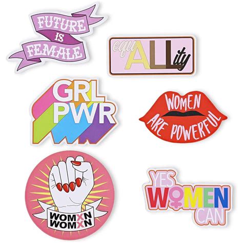 Female Empowerment Magnet Set For Fridge Locker And Bulletin Board 6