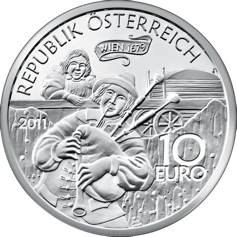 10 евро, Австрия (Ах, мой милый Августин) - Euro-Coins.News
