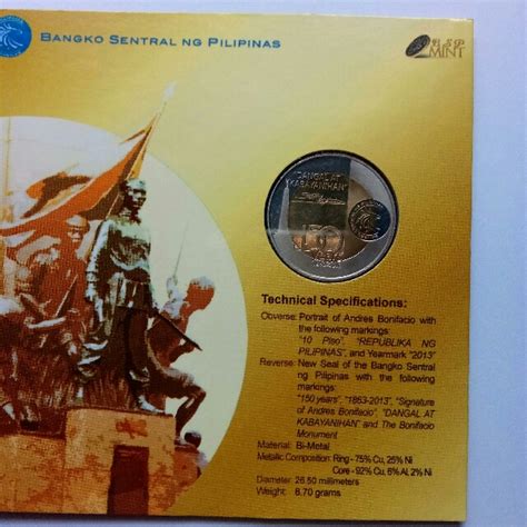 Sale Piso Andres Bonifacio Years Birth Anniversary Commemorative