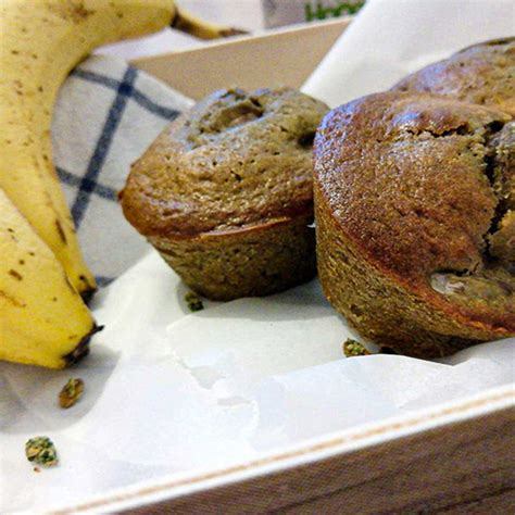 Muffins banane et pâte à tartiner HOOPE HOOPE Du petit déj au