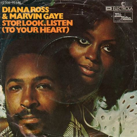 Diana Ross And Marvin Gaye Stop Look Listen To Your Heart 1974 Vinyl Discogs