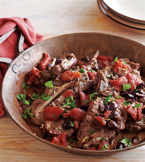 Braised Lamb Shoulder Chops With Tomatoes Rosemary Williams Sonoma