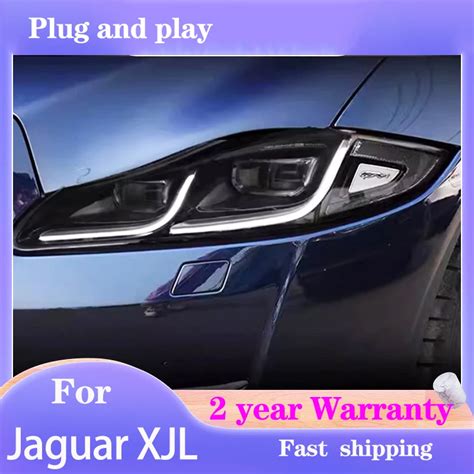 Car Styling For Jaguar Xj Head Light Xjl Headlights Xf Xe Drl