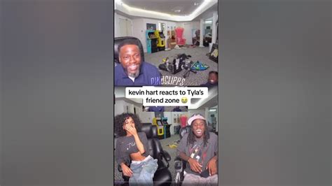 Kevin Hart Réaction To Tylas Friend Zone To Kay Cenat Funny Comedy