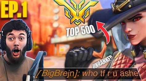 Unranked To Top 500 ASHE ONLY EP 1 YouTube