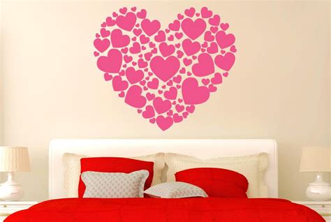 Hearts Made Of Hearts Cut It Out Wall Stickers Uk And Art Decals Cut