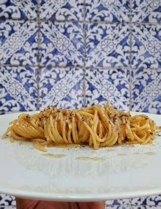 Spaghettone Burro Acciughe E Caff Al Ta Cucina Chef Vincenzo Campanale