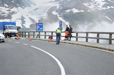 Großglockner Tragischer Unfall auf Hochalpenstraße Fotostrecke