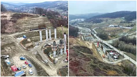 Video Autostrada Piteşti Sibiu se apropie de munţi Lotul până la