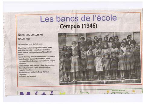 Photo De Classe Ferdinand Buisson De 1946 Ecole Ferdinand Buisson