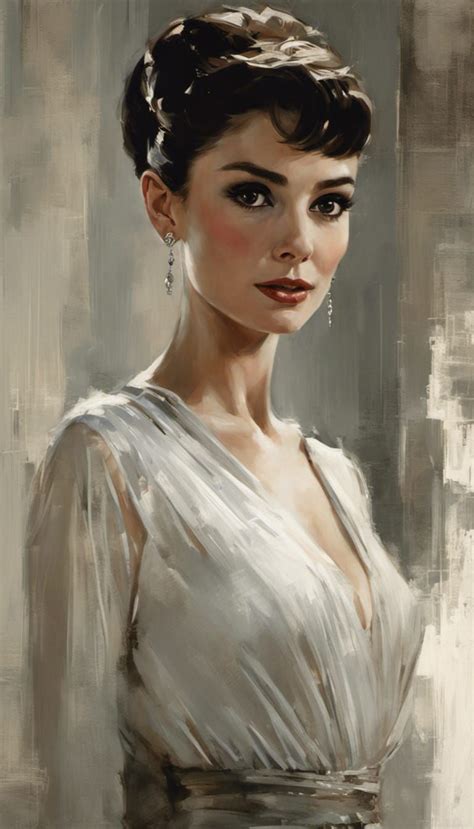 Audrey Hepburn Ai Generated Artwork Nightcafe Creator