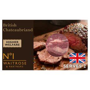 No 1 British Chateaubriand Waitrose Partners