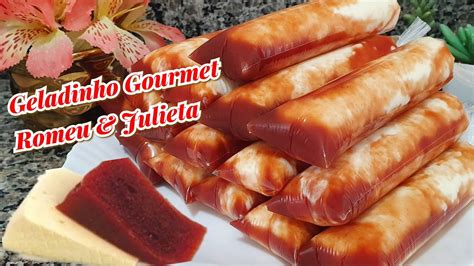 Geladinho Gourmet Romeu E Julieta Queijo Goiabada Fa A E Venda