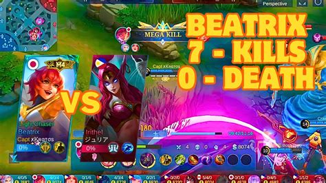 NA OUTPLAY IRITHEL SA BEATRIX RANKED GAME MVP MLBB YouTube