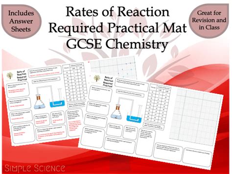 Rates Of Reaction Required Practical Mat Aqa Gcse Chemistry