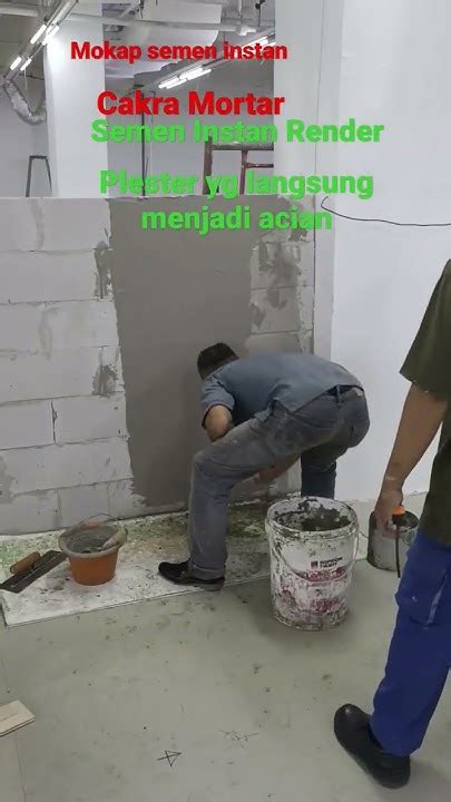 semen instan render pelster yg sekaligus menjadi acian youtube