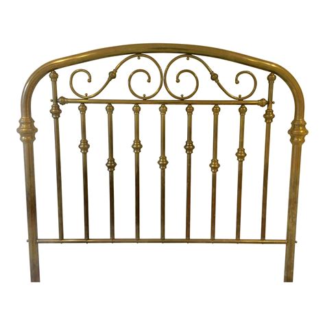 Antique Brass Headboard Chairish