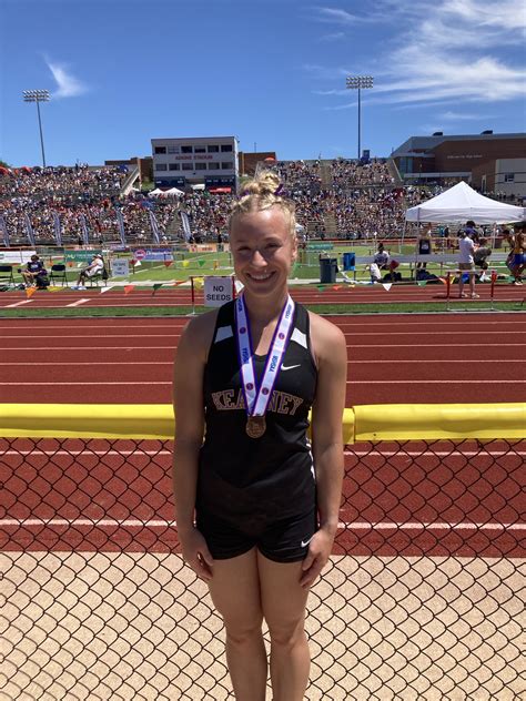 KHS Girls Track State Anna Williams 05252024 Kearney Elementary