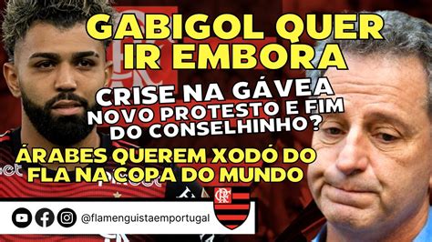 GABIGOL QUER IR EMBORA CRISE NA GÁVEA PROTESTO E FIM DO CONSELHINHO