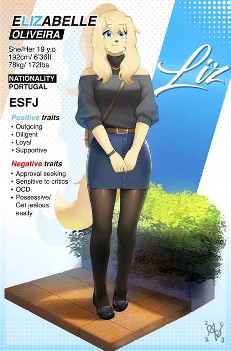 Sif 🇮🇪 on Twitter: "RT @00Niine: [oc] Liz's Basic Info (Redraw of my ...