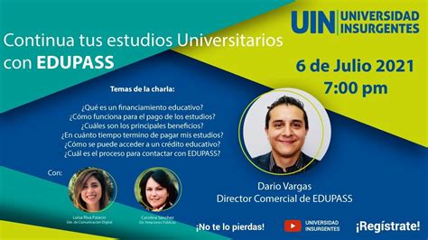 Puedo Pagar Mi Estudios Universitarios Conoce Qu Es Un