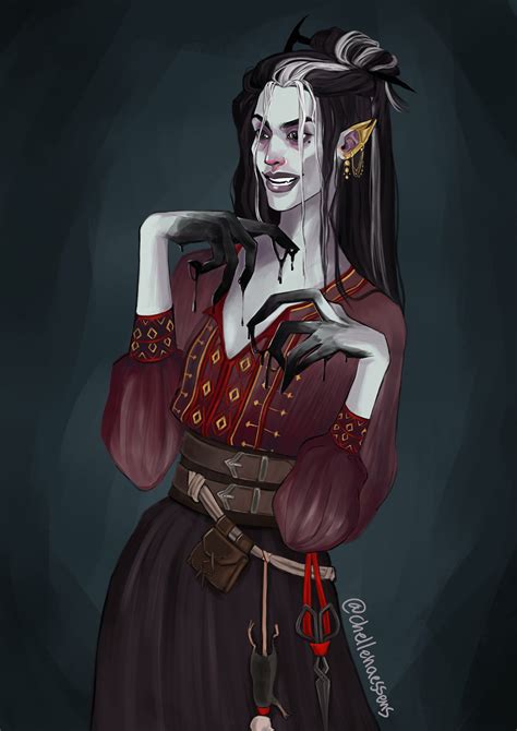 ArtStation - Laudna - Critical Role Fanart