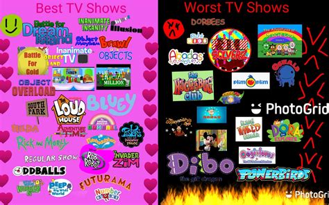 Best TV Shows And Worst TV Shows Meme by fansa326 on DeviantArt