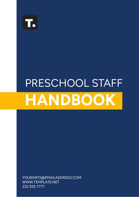 Free Handbook Templates Edit Online And Download