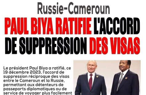 Photos La Revue De Presse Camerounaise Du Jeudi 21 Décembre 2023