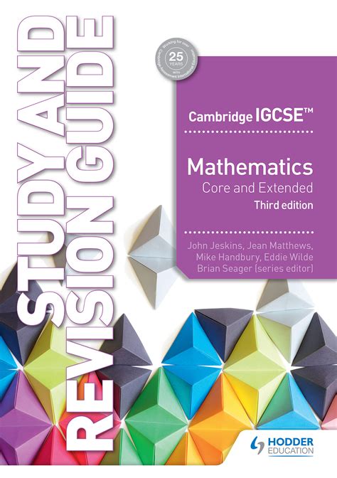 Cambridge Igcse Mathematics Core And Extended Study And Revision Guide