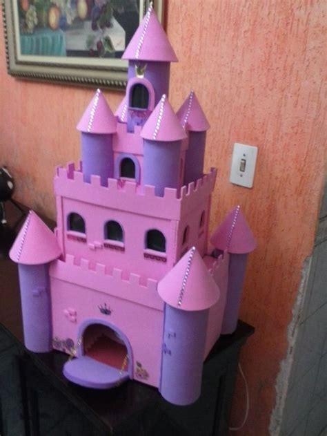 Castelo de EVA Pesquisa Google Castelo de papelão Ideias