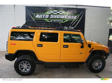 2004 Yellow Hummer H2 Suv 29004922 Photo 5 Car Color