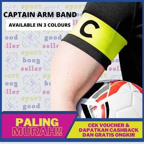 Ban Kapten Sepak Bola Futsal Captain Arm Band Lazada Indonesia