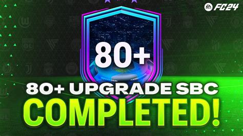 Our Best Upgrade SBC Yet 80 Upgrade SBC Completed EAFC 24 YouTube