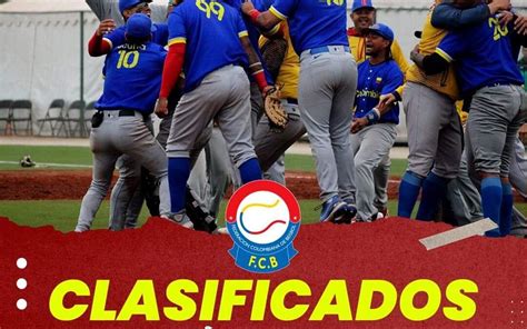 Pre Mundial de BéisboColombia clasifica al Mundial de Béisbol Sub 23