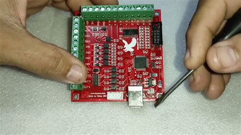 Interface Cnc Usb Roja Red Mach Como Configurar Y Conectar Youtube