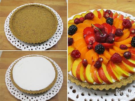 Crostata Senza Cottura Alla Frutta La Ricetta Estiva Senza Forno