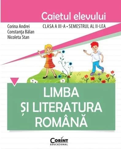 Constanta Balan Corina Andrei Nicoleta Stan Limba Si Literatura