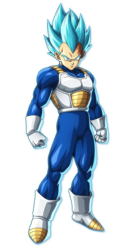 Super Saiyan Blue Vegeta From Dragon Ball Fighterz Dragon Ball Anime