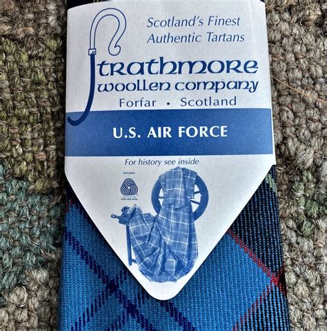 United States Air Force Tartan Tie Etsy