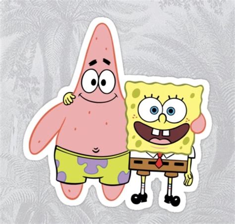 30 Ide Keren Gambar Stiker Spongebob Lucu Aneka Stiker Keren